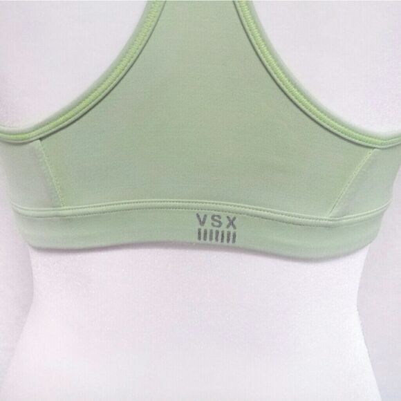 VICTORIA'S Secret Sport Lime Green Cage Sports Bra - Picture 5 of 7